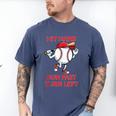 Hit Hard Run Fast Turn Left Baseball Player Men's Comfort Colors T-Shirt Blue Jean Hit Hard Run Fast Turn Left Baseball Player Men's Comfort Colors T-Shirt Blue Jean