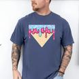 Ice Cream Baseball Cone Dripping Sprinkles Kids Boys Summer Premium Tri-Blend Men's Comfort Colors T-Shirt Blue Jean