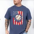 Ice Cream Baseball Drip Respect The Drip Youth Boy Baseball Men's Comfort Colors T-Shirt Blue Jean Ice Cream Baseball Drip Respect The Drip Youth Boy Baseball Men's Comfort Colors T-Shirt Blue Jean