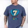 Ice Cream Baseball Glove 7th Birthday Edition Men's Comfort Colors T-Shirt Blue Jean
