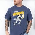 Jackson Merrill San Diego MLB Baseball Player MLBJME204M Men's Comfort Colors T-Shirt Blue Jean Jackson Merrill San Diego MLB Baseball Player MLBJME204M Men's Comfort Colors T-Shirt Blue Jean