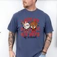 I Just Hit 100 Days Of School Baseball 100th Day Teacher Kid Men's Comfort Colors T-Shirt Blue Jean I Just Hit 100 Days Of School Baseball 100th Day Teacher Kid Men's Comfort Colors T-Shirt Blue Jean