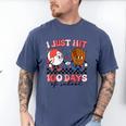 I Just Hit 100 Days Of School Baseball Boy Girl Teacher Men's Comfort Colors T-Shirt Blue Jean I Just Hit 100 Days Of School Baseball Boy Girl Teacher Men's Comfort Colors T-Shirt Blue Jean