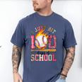 I Just Hit 100 Days Of School Baseball Lovers Fans Boys Kids Men's Comfort Colors T-Shirt Blue Jean I Just Hit 100 Days Of School Baseball Lovers Fans Boys Kids Men's Comfort Colors T-Shirt Blue Jean