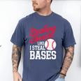 Kids Stealing Hearts Cute Baseball Boys Men's Comfort Colors T-Shirt Blue Jean Kids Stealing Hearts Cute Baseball Boys Men's Comfort Colors T-Shirt Blue Jean