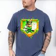 Leprechaun Baseball St Patricks Day Ice Cream Drip Men Boys Men's Comfort Colors T-Shirt Blue Jean