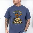 Littleton Longnecks Retro Minor League Baseball Men's Comfort Colors T-Shirt Blue Jean Littleton Longnecks Retro Minor League Baseball Men's Comfort Colors T-Shirt Blue Jean