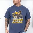 Manny Machado San Diego MLB Baseball Players MLBMMA302N Men's Comfort Colors T-Shirt Blue Jean Manny Machado San Diego MLB Baseball Players MLBMMA302N Men's Comfort Colors T-Shirt Blue Jean