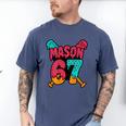 Mason 67 Ice Cream Drip Baseball Meme Men's Comfort Colors T-Shirt Blue Jean Mason 67 Ice Cream Drip Baseball Meme Men's Comfort Colors T-Shirt Blue Jean