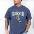 Miguel Rojas Unsung Hero Los Angeles Baseball MLBPA Men's Comfort Colors T-Shirt Blue Jean Miguel Rojas Unsung Hero Los Angeles Baseball MLBPA Men's Comfort Colors T-Shirt Blue Jean