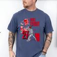 Mike Trout Los Angeles A MLB Baseball Players MLBMTR304N Men's Comfort Colors T-Shirt Blue Jean Mike Trout Los Angeles A MLB Baseball Players MLBMTR304N Men's Comfort Colors T-Shirt Blue Jean