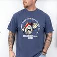 The Misadventures Of A Baseball Dad Premium Men's Comfort Colors T-Shirt Blue Jean The Misadventures Of A Baseball Dad Premium Men's Comfort Colors T-Shirt Blue Jean