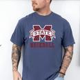 Mississippi State Baseball Bulldogs NCAA MS16 Men's Comfort Colors T-Shirt Blue Jean Mississippi State Baseball Bulldogs NCAA MS16 Men's Comfort Colors T-Shirt Blue Jean