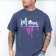 Mom Baseball Ice Cream Drip Birthday Boy Family Men's Comfort Colors T-Shirt Blue Jean Mom Baseball Ice Cream Drip Birthday Boy Family Men's Comfort Colors T-Shirt Blue Jean