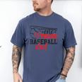One Proud Baseball Dad Sporty Humor Men's Comfort Colors T-Shirt Blue Jean