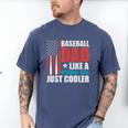Patriotic Baseball Dad Father's Day American Flag Men's Comfort Colors T-Shirt Blue Jean Patriotic Baseball Dad Father's Day American Flag Men's Comfort Colors T-Shirt Blue Jean