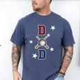 Patriotic Baseball Dad Father's Day Red Blue Star Premium Men's Comfort Colors T-Shirt Blue Jean Patriotic Baseball Dad Father's Day Red Blue Star Premium Men's Comfort Colors T-Shirt Blue Jean