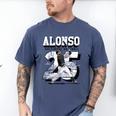 Pete Alonso Baltimore Baseball Players MLBPAL204M Men's Comfort Colors T-Shirt Blue Jean