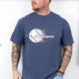 Philadelphia Baseball Skyline Philly Men Women Men's Comfort Colors T-Shirt Blue Jean
