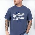 Philly Bedlam Bedlam At The Bank Philadelphia Baseball Premium Tri-Blend Men's Comfort Colors T-Shirt Blue Jean