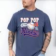 Pop Pop Rookie Of Year 1st Birthday Baseball Theme Matching Men's Comfort Colors T-Shirt Blue Jean Pop Pop Rookie Of Year 1st Birthday Baseball Theme Matching Men's Comfort Colors T-Shirt Blue Jean