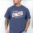 Proud Mama Of A 2026 Senior Baseball Graduation Mom Men's Comfort Colors T-Shirt Blue Jean Proud Mama Of A 2026 Senior Baseball Graduation Mom Men's Comfort Colors T-Shirt Blue Jean