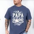 Proud Papa Of A 2025 Senior Graduate Baseball Dad Men's Comfort Colors T-Shirt Blue Jean Proud Papa Of A 2025 Senior Graduate Baseball Dad Men's Comfort Colors T-Shirt Blue Jean