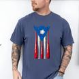 Puerto Rican Baseball Bats Puerto Rico Flag Pride BéIsbol Men's Comfort Colors T-Shirt Blue Jean