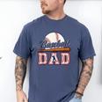 Retro Baseball Dad Father's Day Men's Comfort Colors T-Shirt Blue Jean Retro Baseball Dad Father's Day Men's Comfort Colors T-Shirt Blue Jean