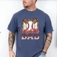 Retro Baseball Dad Leopard Proud Ball Dad Men's Comfort Colors T-Shirt Blue Jean Retro Baseball Dad Leopard Proud Ball Dad Men's Comfort Colors T-Shirt Blue Jean