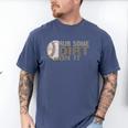 Rub Some Dirt On It Baseball Men's Comfort Colors T-Shirt Blue Jean Rub Some Dirt On It Baseball Men's Comfort Colors T-Shirt Blue Jean