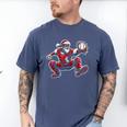Santa Playing Baseball Catcher Merry Christmas Sport Player Men's Comfort Colors T-Shirt Blue Jean Santa Playing Baseball Catcher Merry Christmas Sport Player Men's Comfort Colors T-Shirt Blue Jean