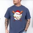 Santa Sports For Men Boys Christmas Baseball Player Men's Comfort Colors T-Shirt Blue Jean Santa Sports For Men Boys Christmas Baseball Player Men's Comfort Colors T-Shirt Blue Jean