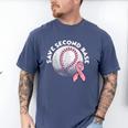 Save 2nd Base Breast Cancer Awareness Pink Ribbon Baseball Men's Comfort Colors T-Shirt Blue Jean Save 2nd Base Breast Cancer Awareness Pink Ribbon Baseball Men's Comfort Colors T-Shirt Blue Jean