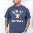 Schlitt Happens Baseball Apparel Love The Bronx Men's Comfort Colors T-Shirt Blue Jean Schlitt Happens Baseball Apparel Love The Bronx Men's Comfort Colors T-Shirt Blue Jean