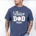 Senior Baseball Dad Class Of 2025 Senior Dad Graduation 2025 Men's Comfort Colors T-Shirt Blue Jean