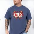 Six Seven 67 Meme Baseball Coquette Bow Valentine Men's Comfort Colors T-Shirt Blue Jean Six Seven 67 Meme Baseball Coquette Bow Valentine Men's Comfort Colors T-Shirt Blue Jean