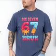 Six Seven Bruh 67 Ice Cream Drip Baseball For Men Women Kids Men's Comfort Colors T-Shirt Blue Jean Six Seven Bruh 67 Ice Cream Drip Baseball For Men Women Kids Men's Comfort Colors T-Shirt Blue Jean