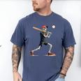 Skeleton Baseball Halloween Costume Men Boys Kids Men's Comfort Colors T-Shirt Blue Jean Skeleton Baseball Halloween Costume Men Boys Kids Men's Comfort Colors T-Shirt Blue Jean