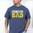 Softball Dad Like A Baseball Dad Definition Men's Comfort Colors T-Shirt Blue Jean Softball Dad Like A Baseball Dad Definition Men's Comfort Colors T-Shirt Blue Jean