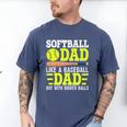 Sports For Softball And Baseball Dad Premium Men's Comfort Colors T-Shirt Blue Jean Sports For Softball And Baseball Dad Premium Men's Comfort Colors T-Shirt Blue Jean