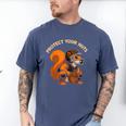 Squirell Baseball Catcher Player Joke Tee Protect Your Nuts Men's Comfort Colors T-Shirt Blue Jean Squirell Baseball Catcher Player Joke Tee Protect Your Nuts Men's Comfort Colors T-Shirt Blue Jean
