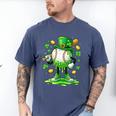 St Patrick Day Baseball Drip Ice Cream Baseball Men's Comfort Colors T-Shirt Blue Jean St Patrick Day Baseball Drip Ice Cream Baseball Men's Comfort Colors T-Shirt Blue Jean