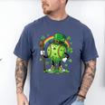 St Patricks Day Baseball Leprechaun Rainbow Green Baseball Men's Comfort Colors T-Shirt Blue Jean St Patricks Day Baseball Leprechaun Rainbow Green Baseball Men's Comfort Colors T-Shirt Blue Jean