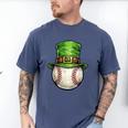 St Patricks Day Baseball Player Leprechaun Hat Men Boys Kids Men's Comfort Colors T-Shirt Blue Jean St Patricks Day Baseball Player Leprechaun Hat Men Boys Kids Men's Comfort Colors T-Shirt Blue Jean