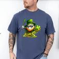 St Patrick’s Day Baseball Shamrock Player Men's Comfort Colors T-Shirt Blue Jean St Patrick’s Day Baseball Shamrock Player Men's Comfort Colors T-Shirt Blue Jean