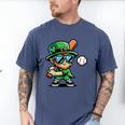 St Patricks Day Leprechaun Baseball Saint Paddys Boys Men Men's Comfort Colors T-Shirt Blue Jean St Patricks Day Leprechaun Baseball Saint Paddys Boys Men Men's Comfort Colors T-Shirt Blue Jean