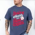 Stealing Hearts Like I Steal Bases Cute Baseball Boys Men's Comfort Colors T-Shirt Blue Jean Stealing Hearts Like I Steal Bases Cute Baseball Boys Men's Comfort Colors T-Shirt Blue Jean