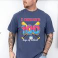 I Survived 100 Days Of School Baseball Cream Drip Boys Men's Comfort Colors T-Shirt Blue Jean I Survived 100 Days Of School Baseball Cream Drip Boys Men's Comfort Colors T-Shirt Blue Jean