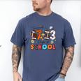I Survived 67 33 Days Of School Baseball Basketball Football Men's Comfort Colors T-Shirt Blue Jean I Survived 67 33 Days Of School Baseball Basketball Football Men's Comfort Colors T-Shirt Blue Jean